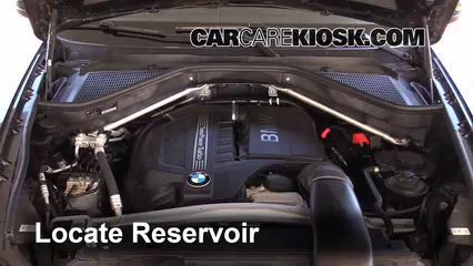 2013 BMW X5 xDrive35i 3.0L 6 Cyl. Turbo Windshield Washer Fluid Add Fluid